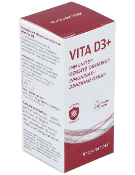 Vita D3+ 15Ml. de Inovance