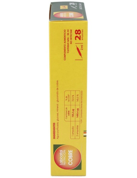 Lab. 4 (Cobre) 28 Amp. de Labcatal