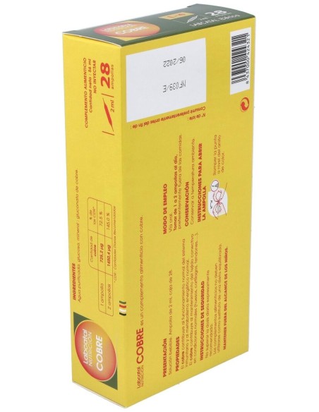 Lab. 4 (Cobre) 28 Amp. de Labcatal