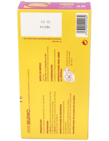 Selenio 21 28X2 Ampollas Labcatal