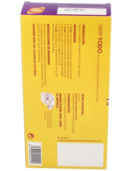 Lab. 7 (Iodo) 28 Amp. de Labcatal