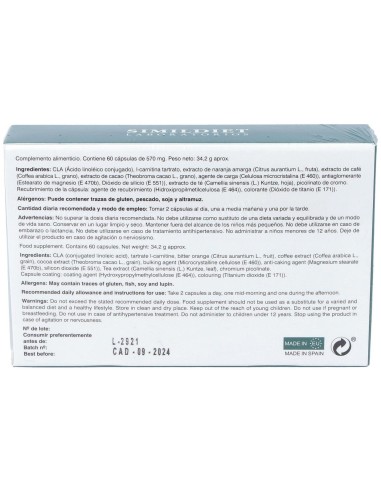 Metabol 60 Capsulas de Simildiet