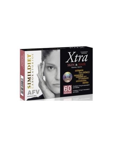 Xtra Skin & Hair 60Comp. de Simildiet