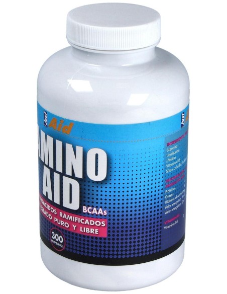 Amino Aid Bcaa (Aminoacidos Ramificados) 300Comp. de Just Aid