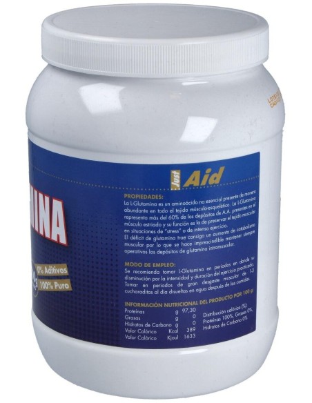 L-Glutamina Pura Polvo 500Gr. de Just Aid