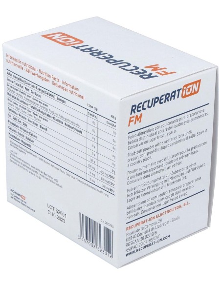 Recuperat-Ion Fm Sin Azucar Sabor Naranja 20Sbrs. de Recuperat-Ion