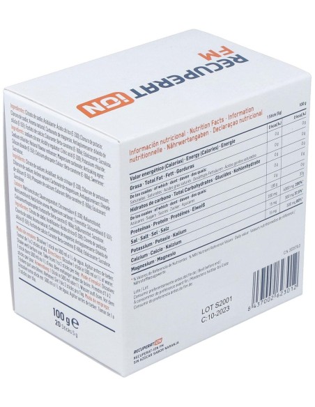Recuperat-Ion Fm Sin Azucar Sabor Naranja 20Sbrs. de Recuperat-Ion