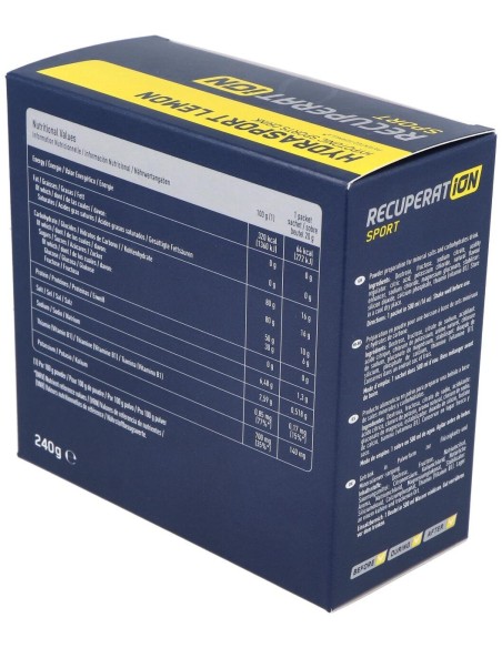 Recuperat-Ion Hydrasport Sabor Limon 12Sbrs. de Recuperat-Ion