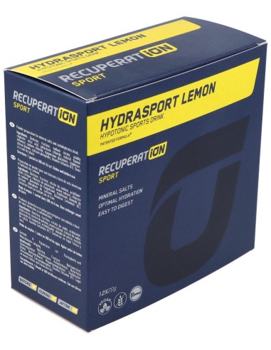 Recuperat-Ion Hydrasport Sabor Limon 12Sbrs.** de Recuperat-Ion