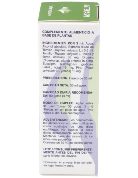 Drenature Interasm 30Ml.Gotas de Internature