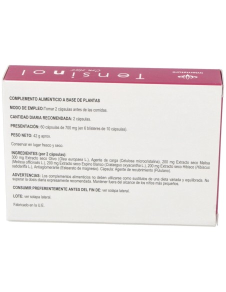 Tensinol 60Cap. de Internature