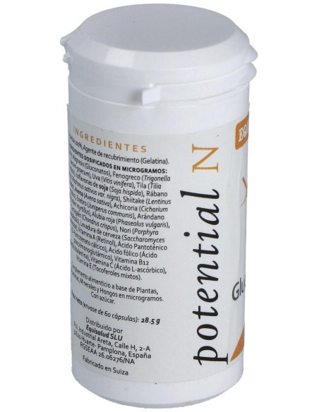 Glucevital 60Cap. de Equisalud