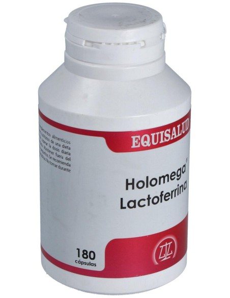 Holomega Lactoferrina 180Cap. de Equisalud