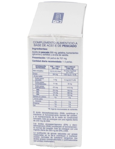 Q.Ore Premium Omega 3 120Perlas de Anroch