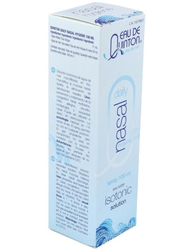 Quinton Daily Nasal Hygiene Isotonico Spray 100Ml de Quinton
