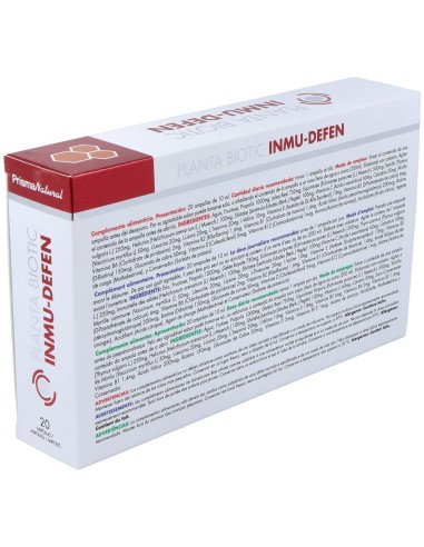 Plantabiotic Inmu-Defen 20Amp. de Prisma Natural