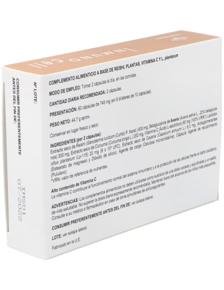 Inmunocell 60Cap. de Equisalud