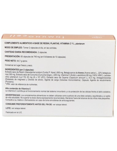 Inmunocell 60Cap. de Equisalud