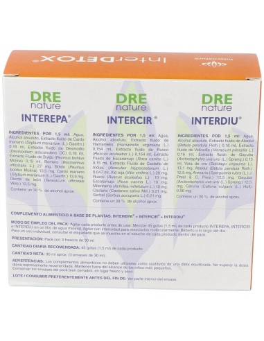 Pack Interdetox Interepa+Intercir+Interdiu de Internature