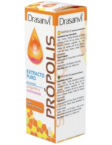 Propolis Extracto Sin Alcohol Con Echinacea 50Ml. de Drasanvi