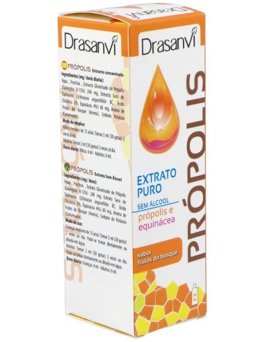 Propolis Extracto Sin Alcohol Con Echinacea 50Ml. de Drasanvi