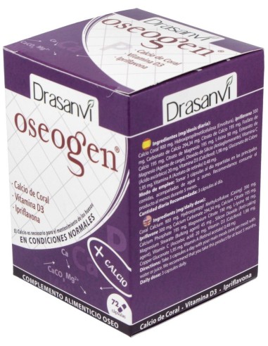 Oseogen Alimento Oseo 72 Capsulas Drasanvi