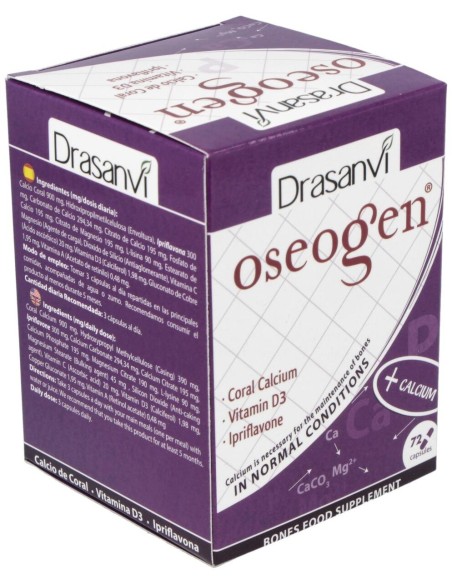 Oseogen Alimento Oseo 72 Capsulas Drasanvi