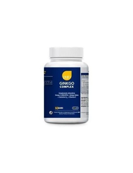 Puro Omega Ginkgo Complex Dha/Epa Q10 60Perlas de Puro Omega