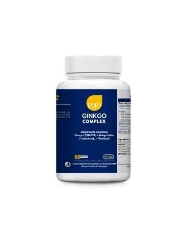 Ginkgo Complex Dha/Epa Q10 - 60 Perlas de Puro Omega