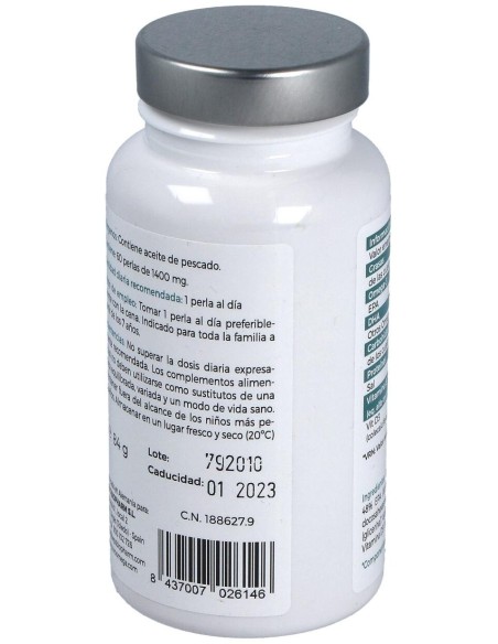 Natural EPA Máxima Absorción 60 perlas de Puro Omega