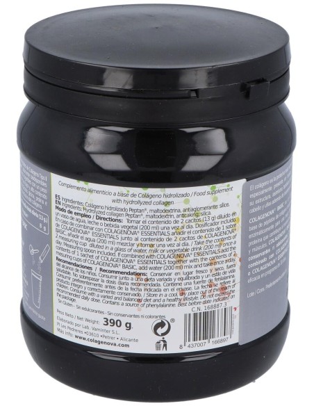 Colagenova Basic Colageno Hidrolizado 390Gr. de Vaminter