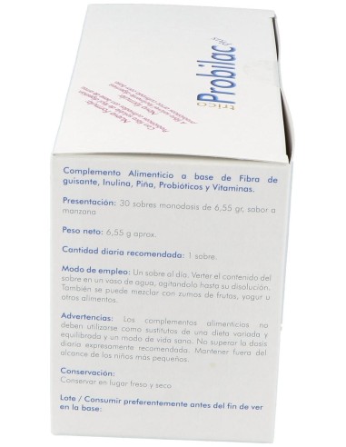Probilac Plus Libre De Lactosa 30Sbrs. de Triconatura