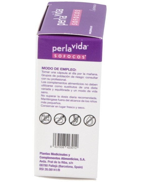 Perlavida Sofocos 30Cap. de Plameca