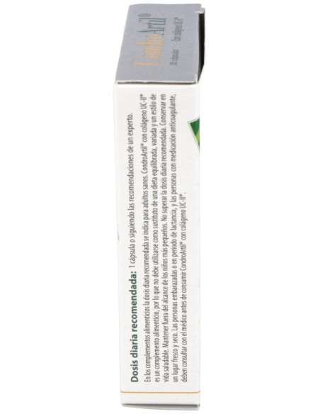 Condroartil Con Colageno Uc-Ii 30Cap. de Cien Por Cien Natural