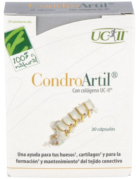 Condroartil Con Colageno Uc-Ii 30Cap. de Cien Por Cien Natural