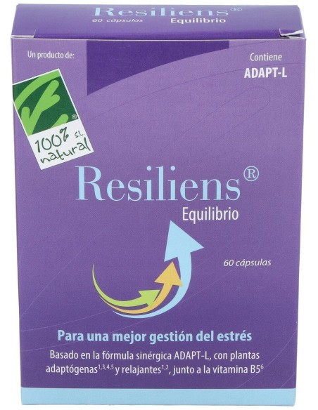 Resiliens Equilibrio 60Cap. de Cien Por Cien Natural