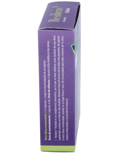 Resiliens Vitalidad 60Cap. de Cien Por Cien Natural