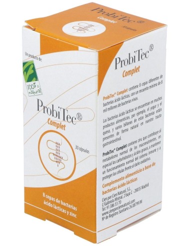 Probitec Complet 30Cap. de Cien Por Cien Natural