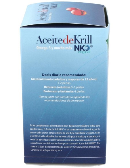 Aceite De Krill Nko 120Perlas de Cien Por Cien Natural