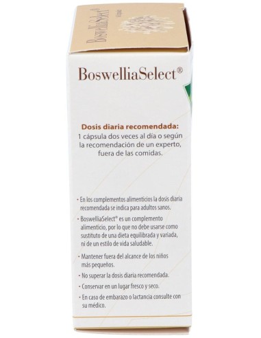 Boswelliaselect 60Cap. de Cien Por Cien Natural