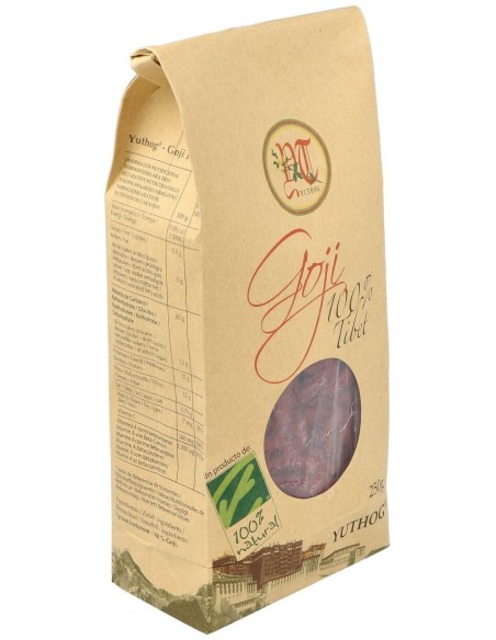 Bayas De Goji Yuthog Bolsa 250Gr. de Cien Por Cien Natural