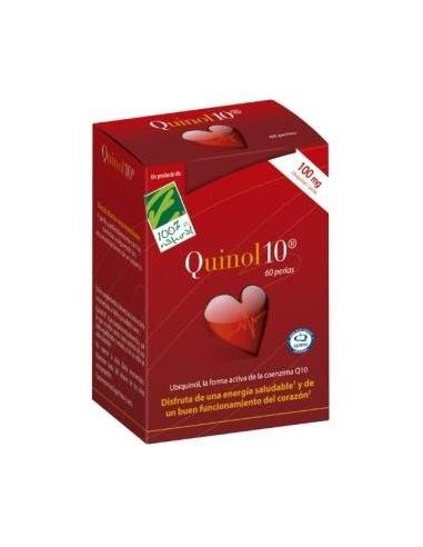 Quinol 10 100Mg. 60Perlas de Cien Por Cien Natural