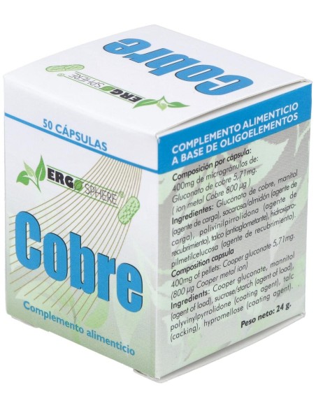 Cobre Ergosphere 50Cap. de Ergonat