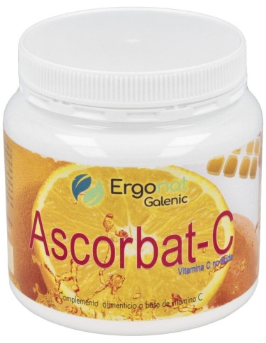 Ascorbat-C Vitamina C No Acida 200Gr. de Ergonat