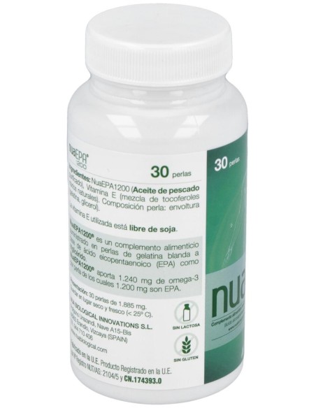 Nuaepa 1200Mg. 30Perlas de Nua