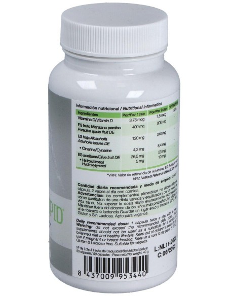 Nualipid 50Cap. de Nua