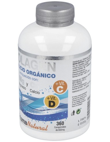 Colageno Porcino + Silicio Organico 360Comp. de Prisma Natural