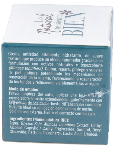 Crema Regener./Hidrat. Con Tepezcohuite   50 Ml. de Nutrinat