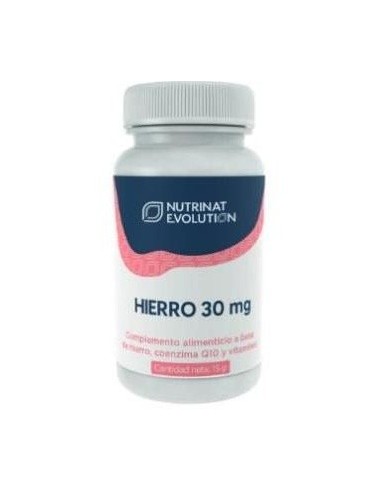 Hierro 30 Mg 30 VCAPS  de Nutrinat Evolution