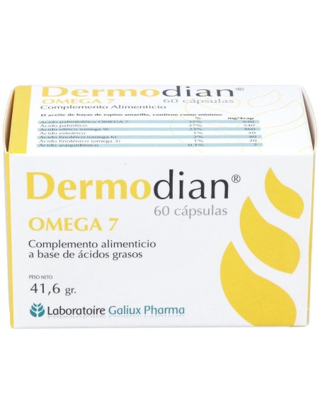 Dermodian 60Cap. de Laboratorios Galfarma